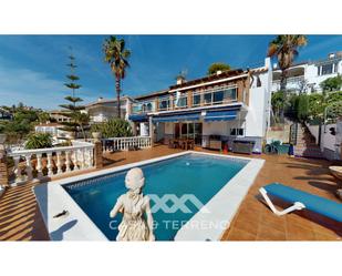 Exterior view of House or chalet for sale in Vélez-Málaga  with Air Conditioner, Terrace and Swimming Pool