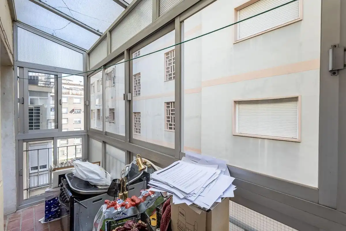 Exterior view of Flat for sale in Granada  with Air Conditioner, Heating and Balcony
