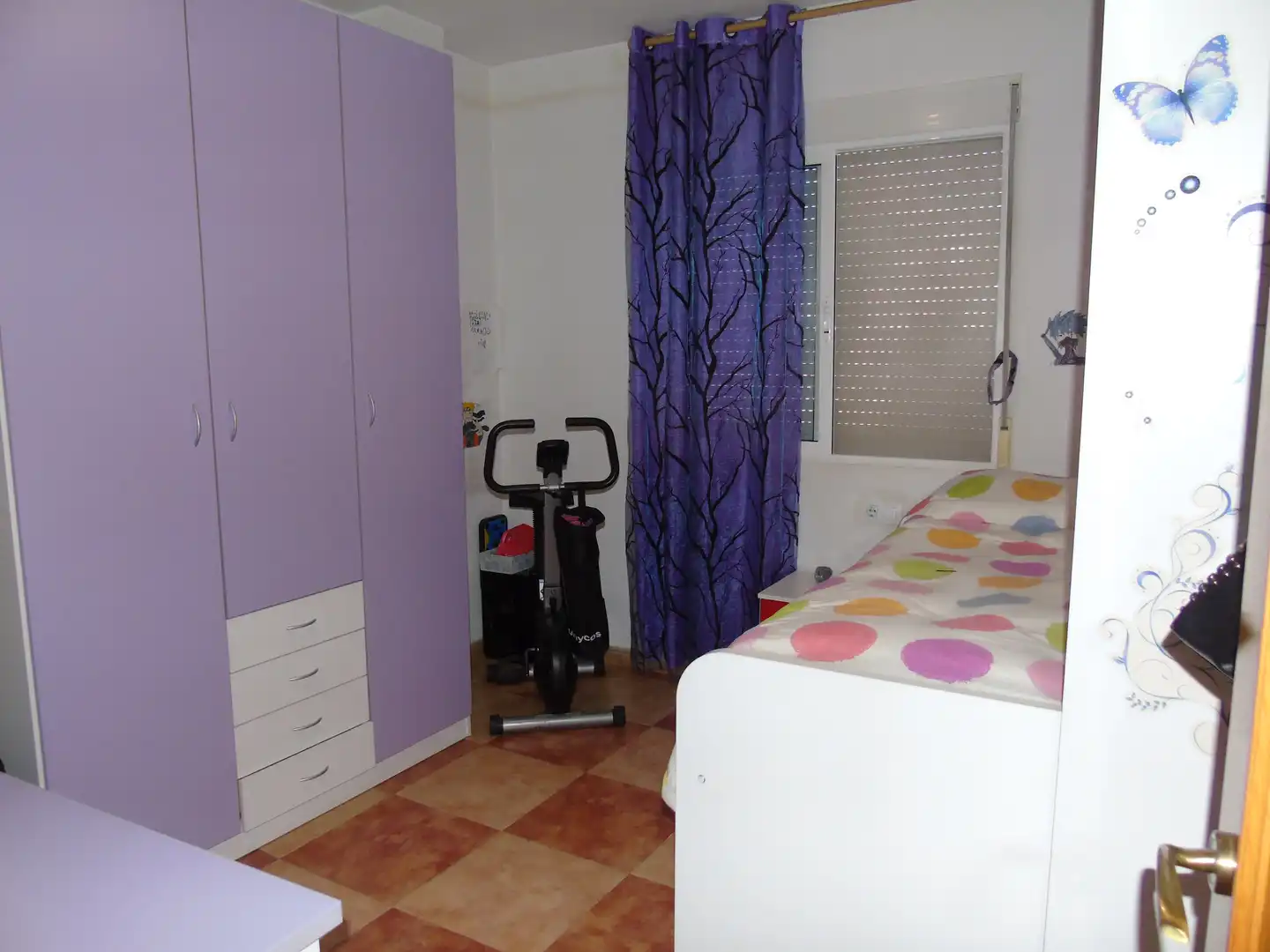 Schlafzimmer von Dachboden zum Verkauf in Lorquí mit Klimaanlage, Terrasse und Ofen