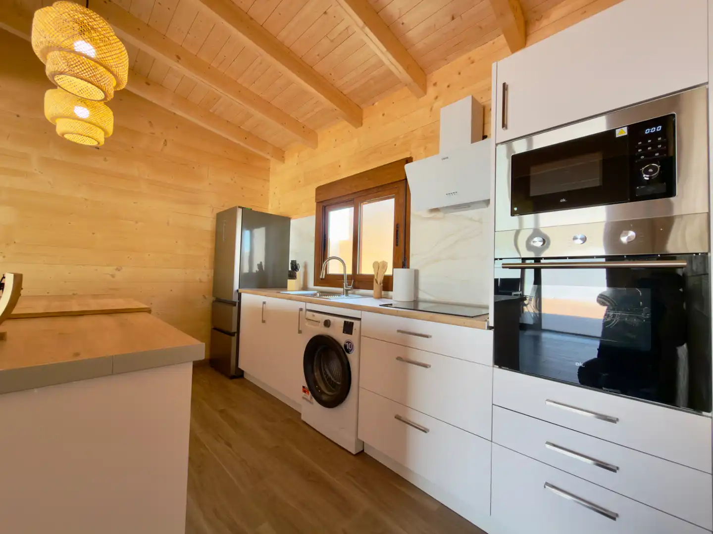 Cocina de Casa o chalet de alquiler en Chiclana de la Frontera con Aire acondicionado, Calefacción y Terraza