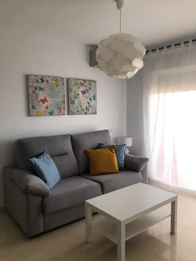 Wohnzimmer von Maisonette zur Miete in Fuengirola mit Klimaanlage, Möbliert und Ofen