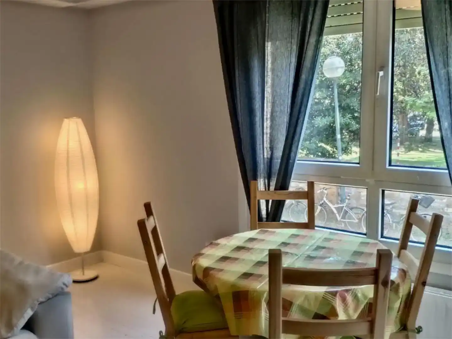 Esszimmer von Wohnung zur Miete in Zarautz mit Privatgarten, Parkett und Schwimmbad