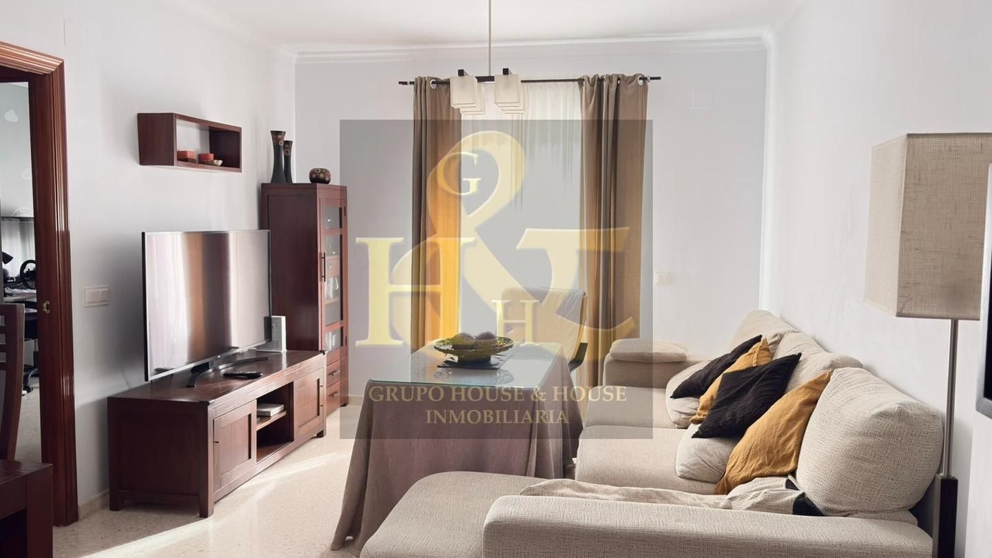 Living room of Attic for sale in Sanlúcar de Barrameda  with Air Conditioner and Terrace