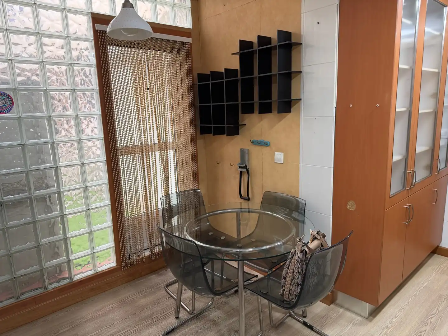 Esszimmer von Wohnung zum Verkauf in Almería mit Klimaanlage, Parkett und Möbliert