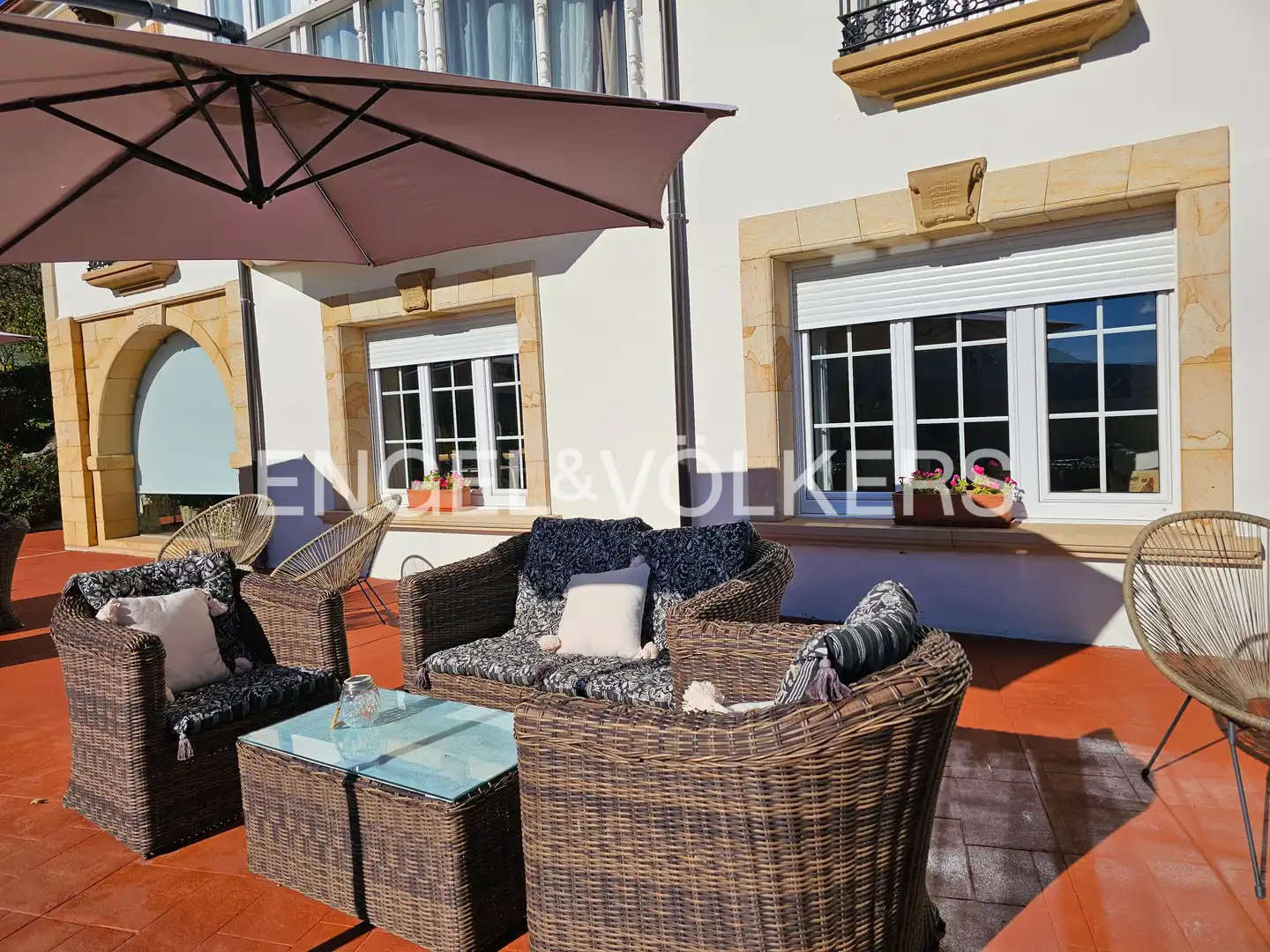 Terraza de Casa o chalet en venta en Reinosa con Aire acondicionado, Calefacción y Jardín privado