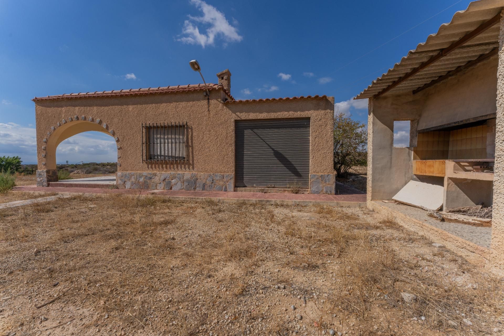 Vista exterior de Casa o xalet en venda en Elche / Elx amb Jardí privat i Piscina