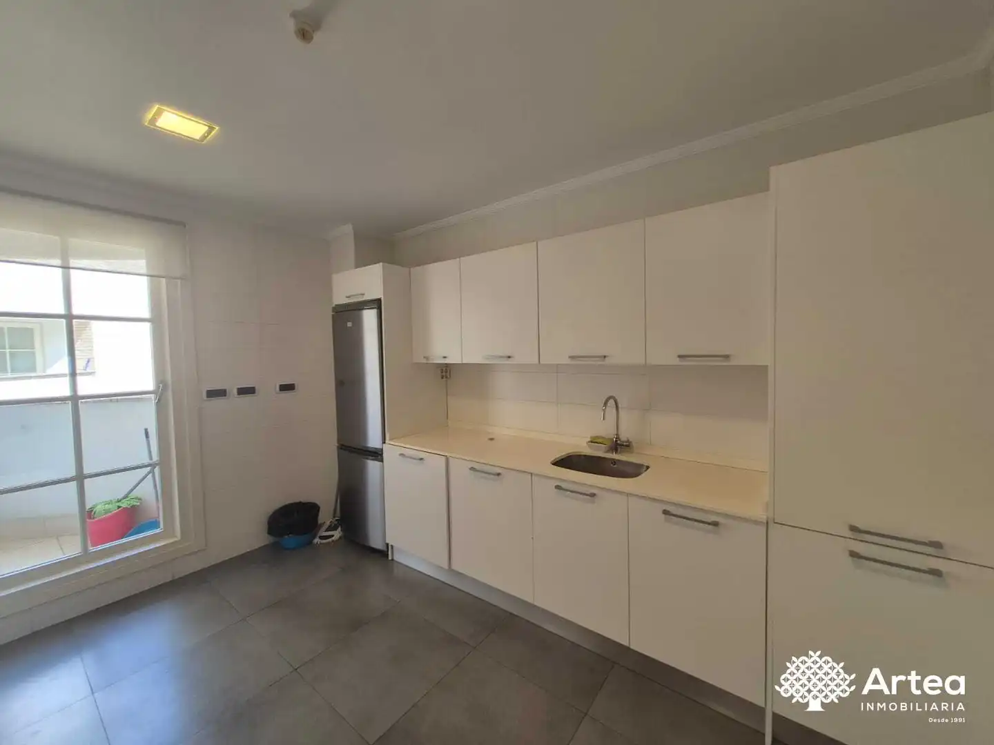 Cocina de Piso de alquiler en Bilbao  con Calefacción, Jardín privado y Horno