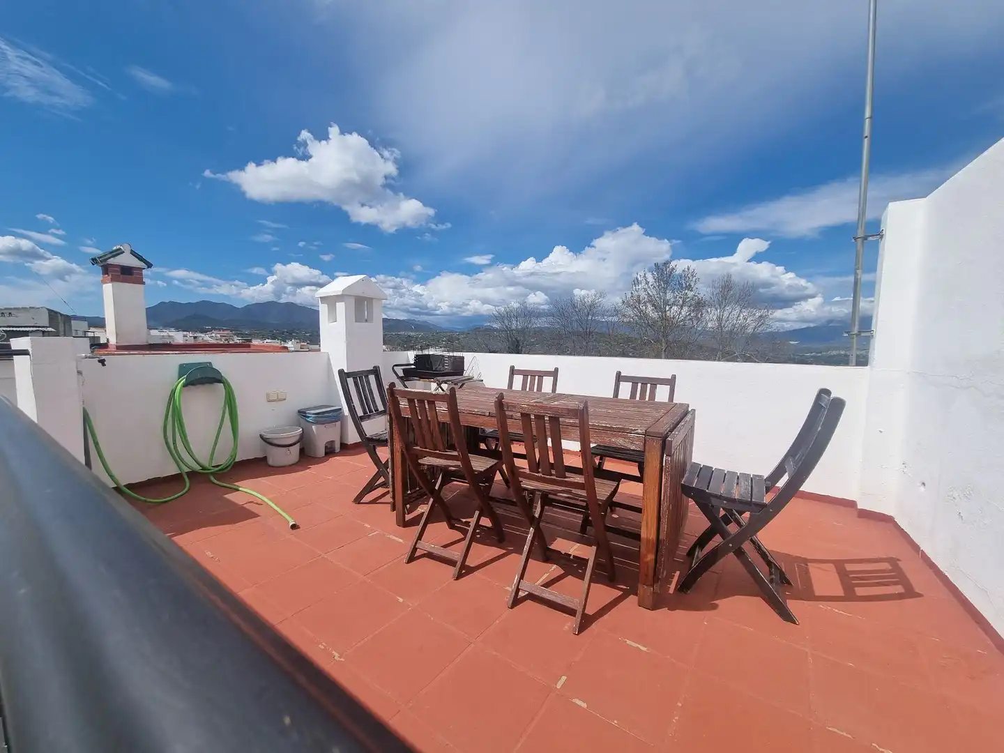 Terraza de Casa o chalet de alquiler en Alhaurín El Grande con Terraza, Amueblado y Se aceptan mascotas