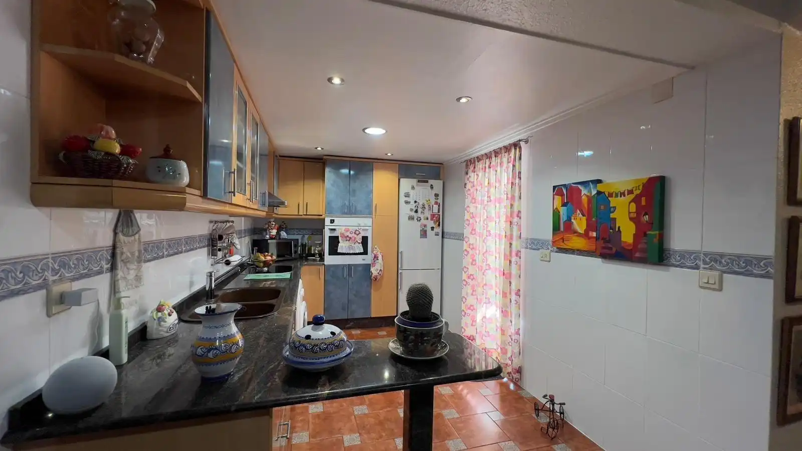Cocina de Casa o chalet en venta en Aldaia con Aire acondicionado, Jardín privado y Terraza
