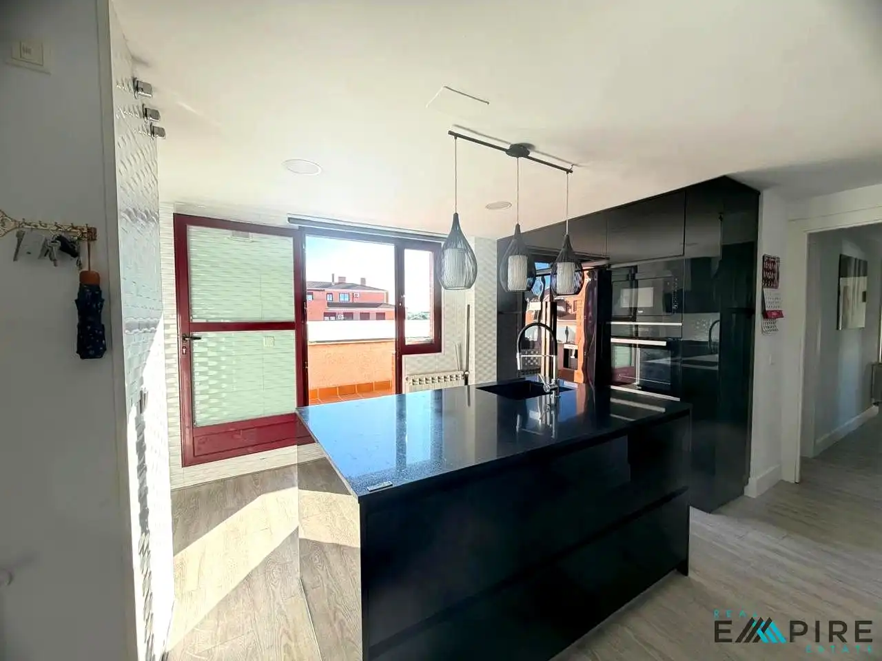 Cocina de Ático en venta en Illescas con Aire acondicionado, Calefacción y Jardín privado