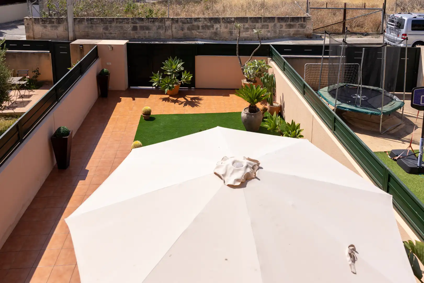 Terrassa de Casa adosada en venda en Marratxí amb Aire condicionat, Jardí privat i Terrassa