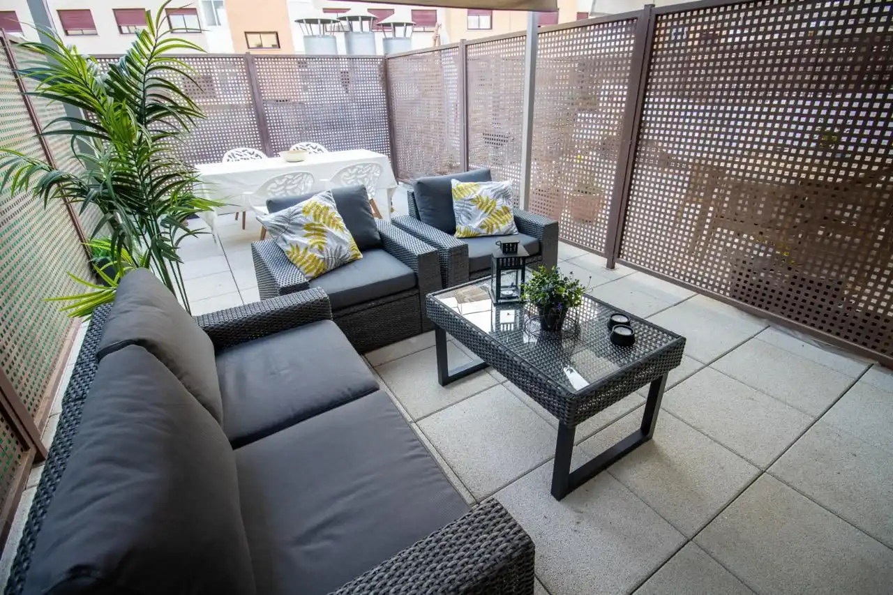 Terrace of Flat for rent in Sant Joan d'Alacant  with Air Conditioner and Terrace