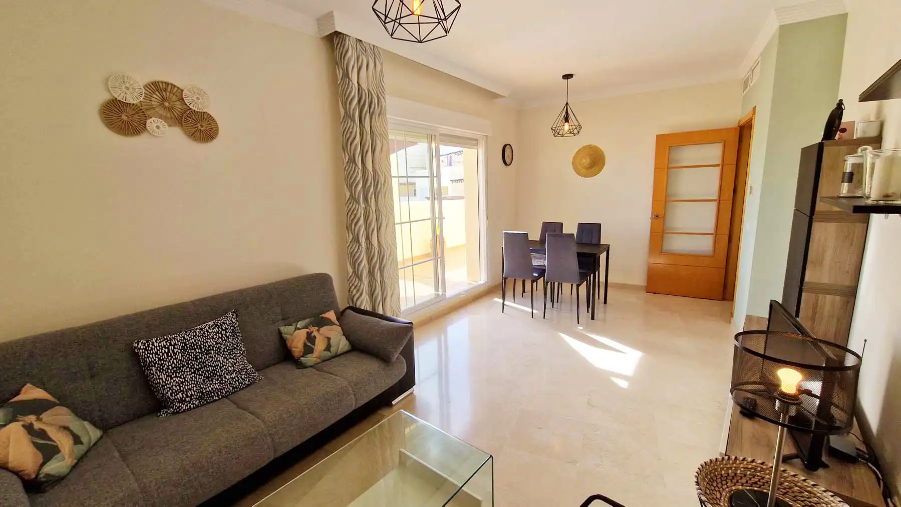 Sala d'estar de Àtic en venda en Benalmádena amb Aire condicionat, Calefacció i Terrassa