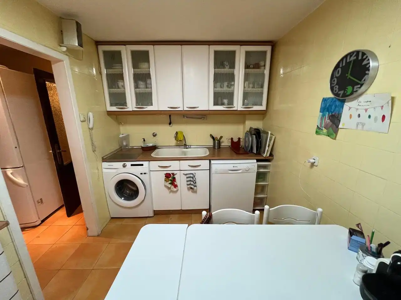 Kitchen of Flat for sale in Zaragoza  with Heating, Parquet flooring and Terrace