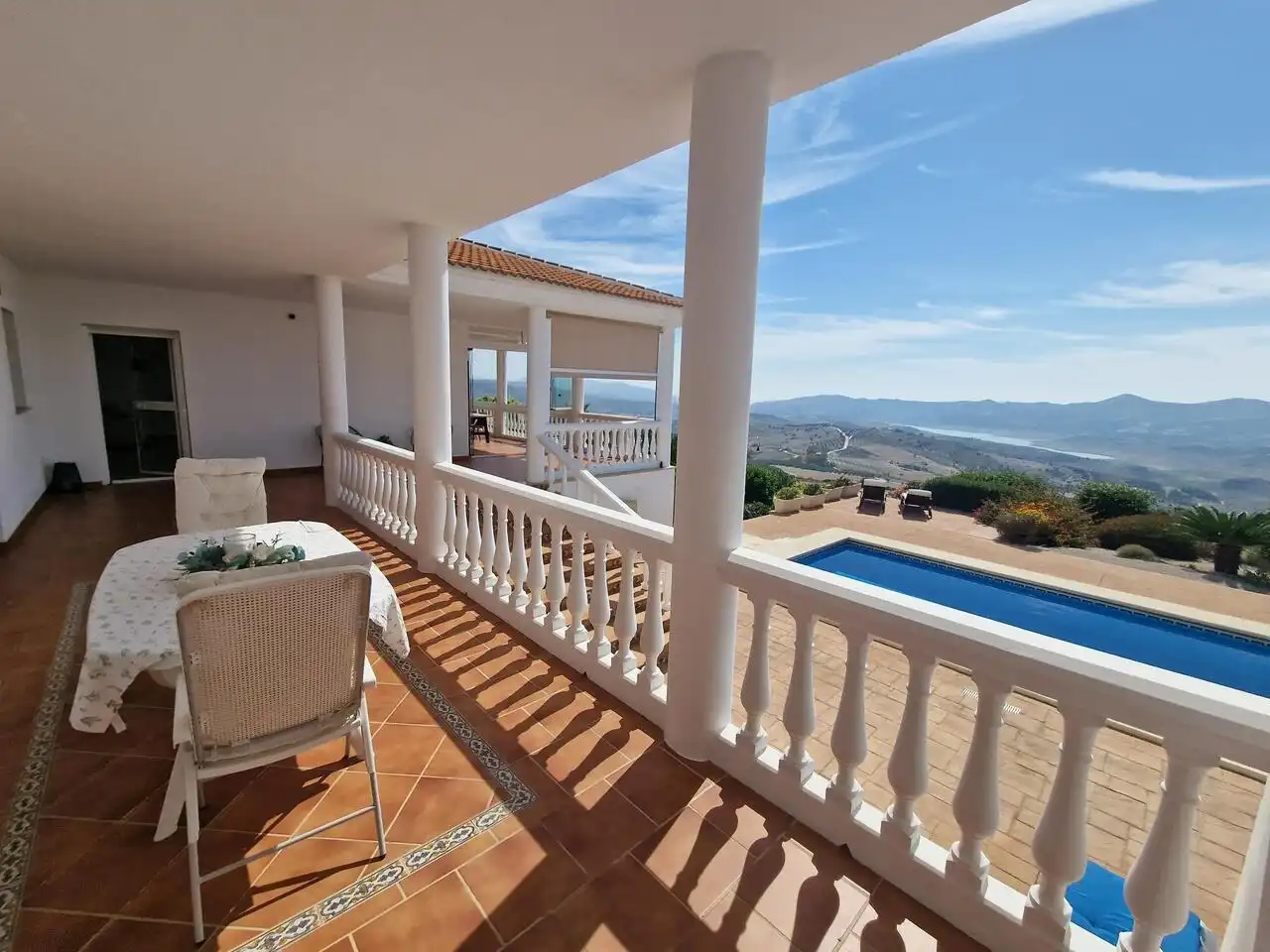 Terraza de Casa o chalet en venta en Periana con Aire acondicionado, Terraza y Piscina