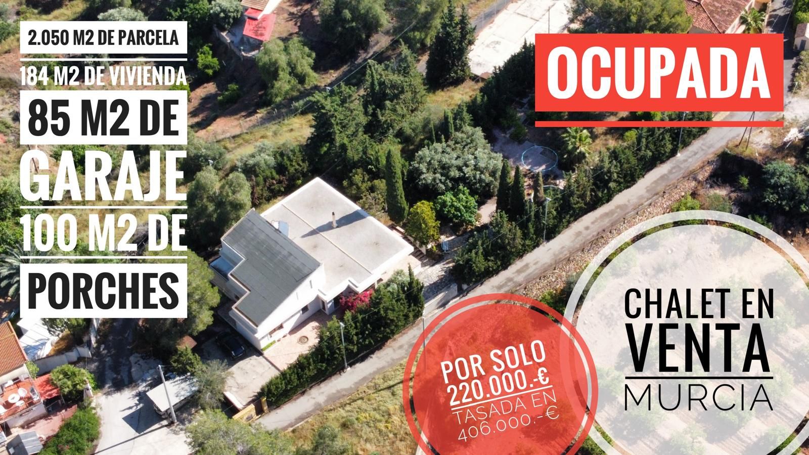 Vista exterior de Casa o chalet en venta en  Murcia Capital con Jardín privado