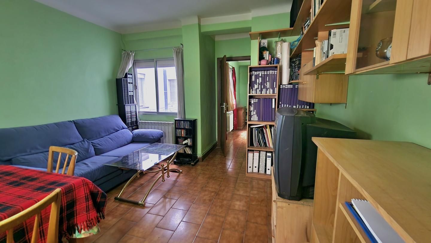 Sala d'estar de Pis en venda en  Madrid Capital amb Terrassa