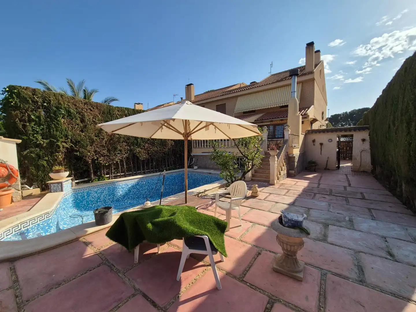 Jardí de Casa o xalet en venda en Petrer amb Calefacció, Jardí privat i Terrassa