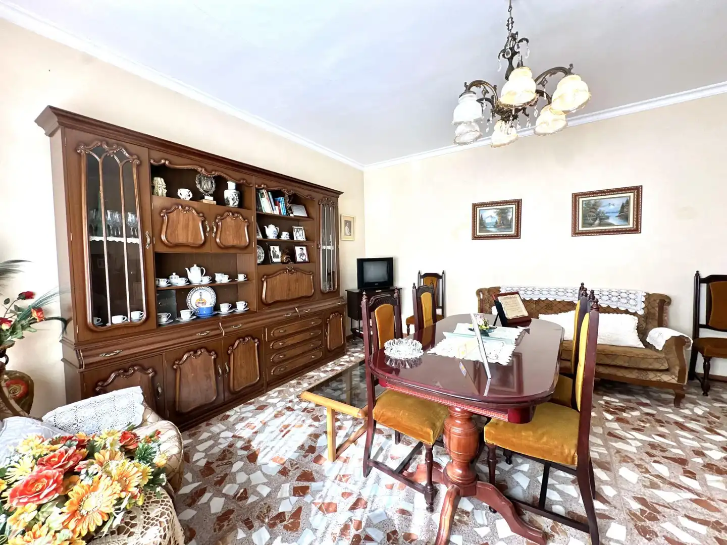 Esszimmer von Country house zum Verkauf in Lorca mit Klimaanlage und Privatgarten