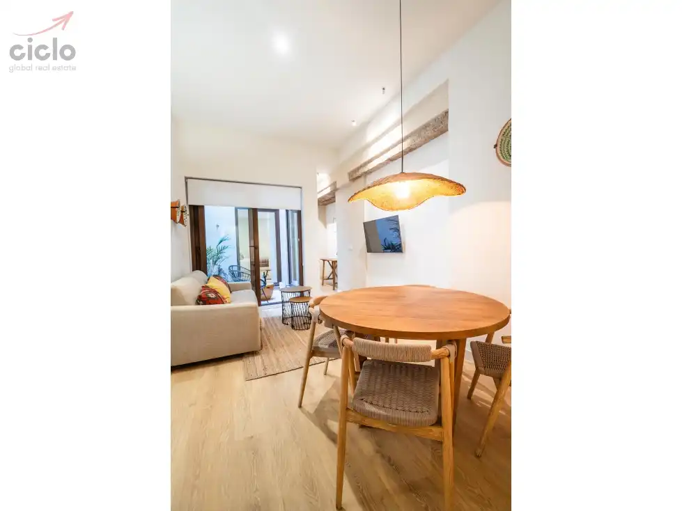 Sala de estar de Piso de alquiler en Sevilla con Terraza, Piscina y Amueblado