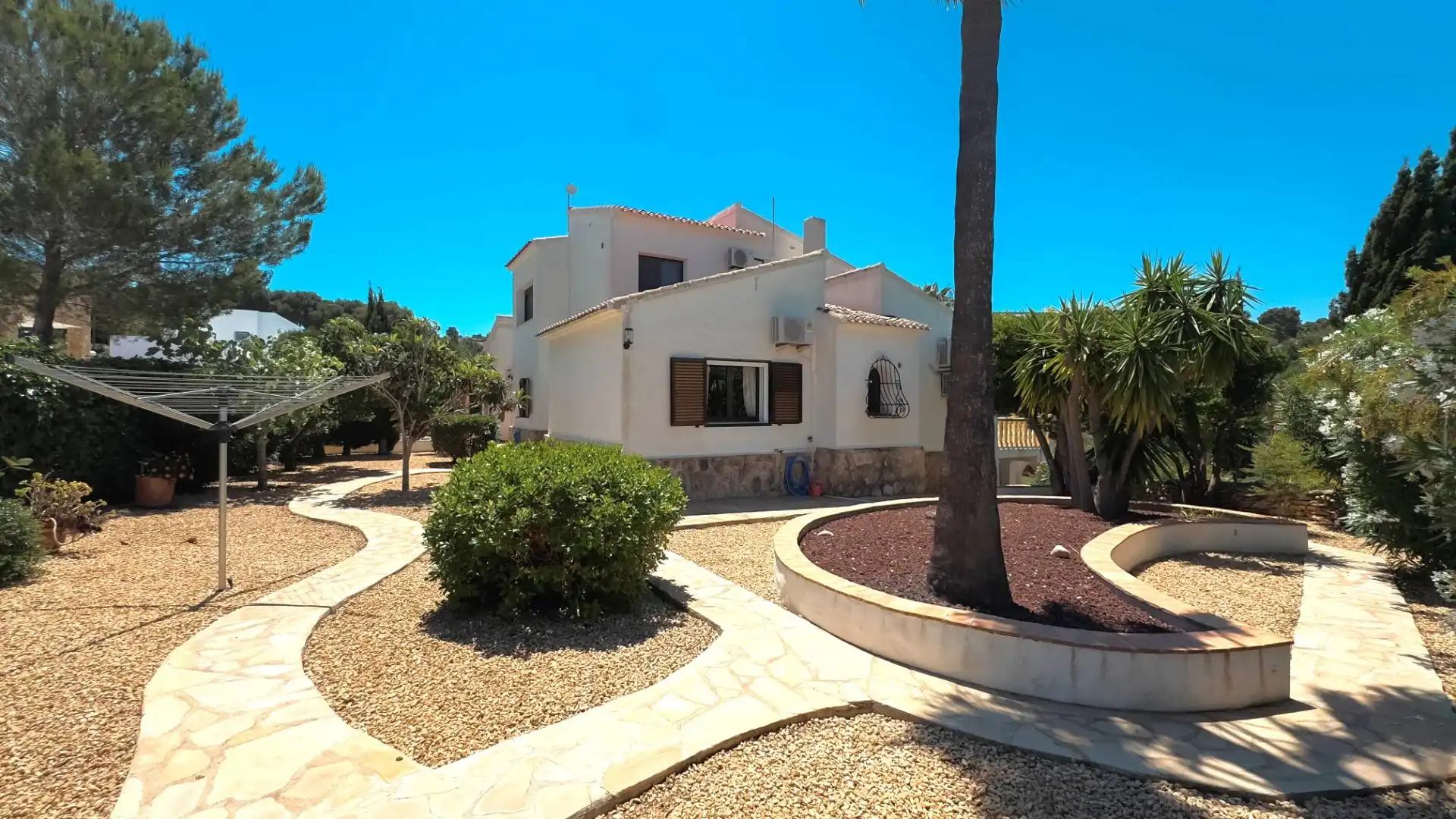 Exterior view of Houses for sale in Jávea / Xàbia  with Air Conditioner, Heating and Private garden