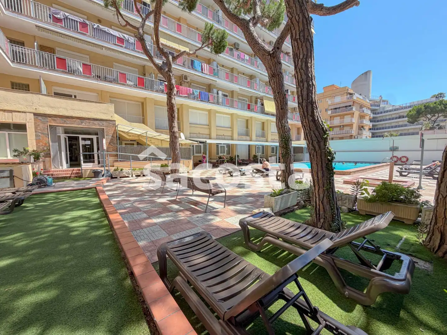 Terrasse von Wohnungen zum Verkauf in Blanes mit Heizung, Terrasse und Balkon