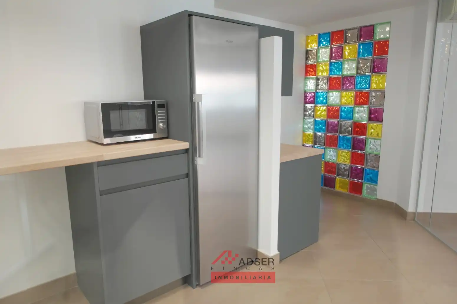 Cocina de Oficina de alquiler en  Logroño con Aire acondicionado, Calefacción y Trastero