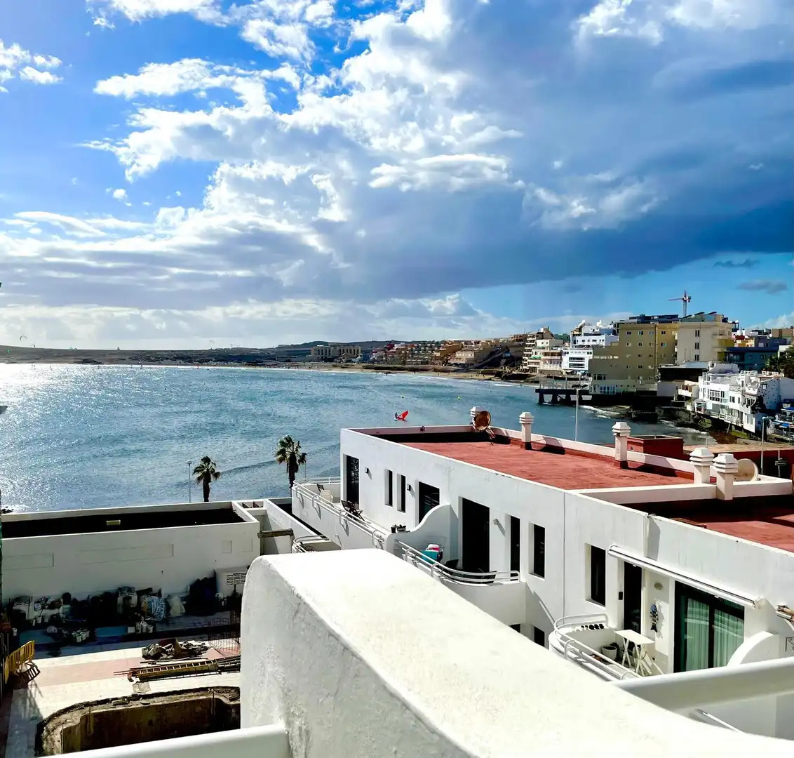 Exterior view of Apartments for sale in Granadilla de Abona  with Furnished and Community pool