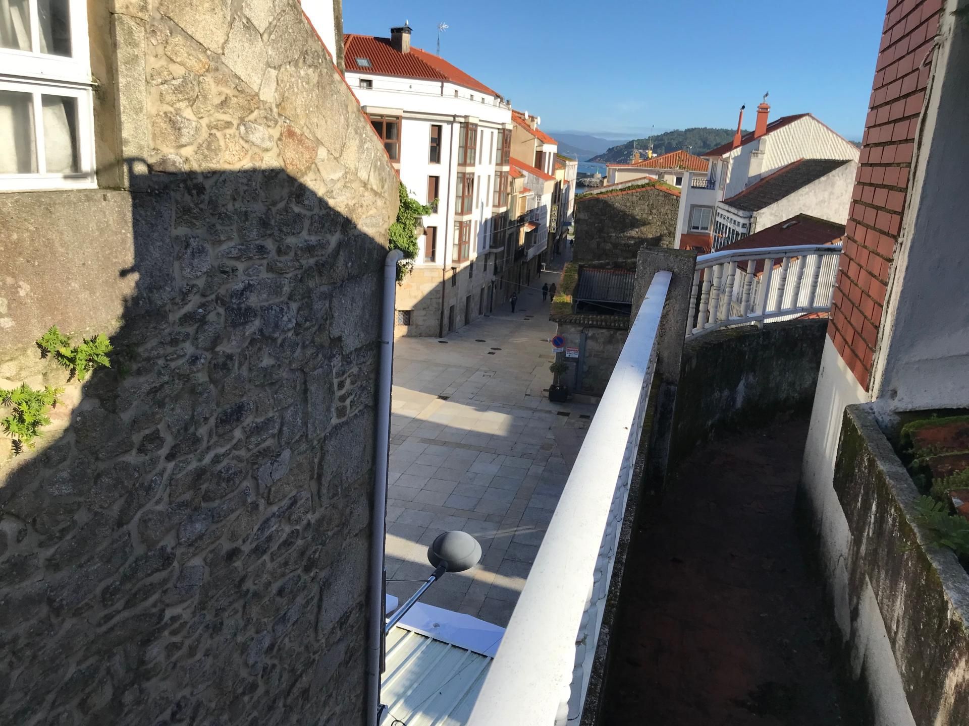 Vista exterior de Casa adosada en venta en Porto do Son con Balcón