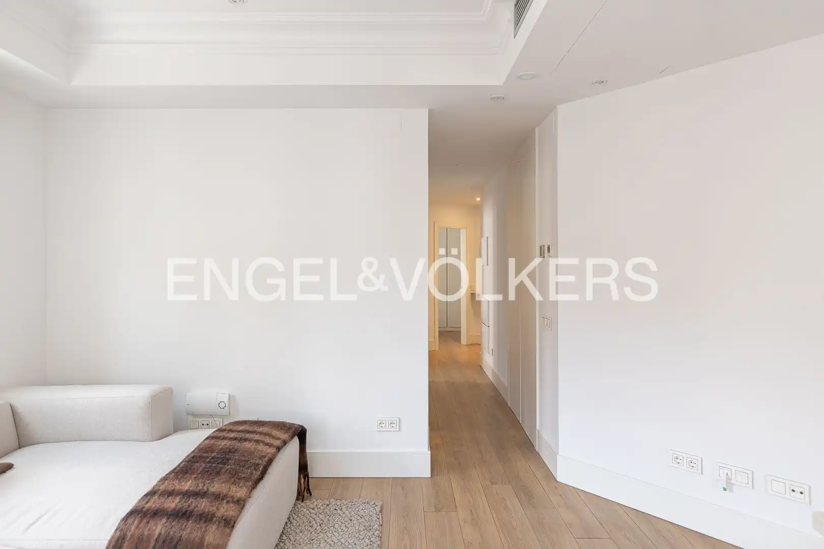 Schlafzimmer von Wohnung zur Miete in Madrid mit Klimaanlage, Heizung und Abstellraum