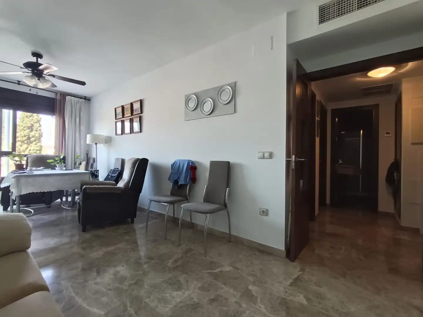 Living room of Flat for sale in Córdoba  with Air Conditioner, Heating and Furnished