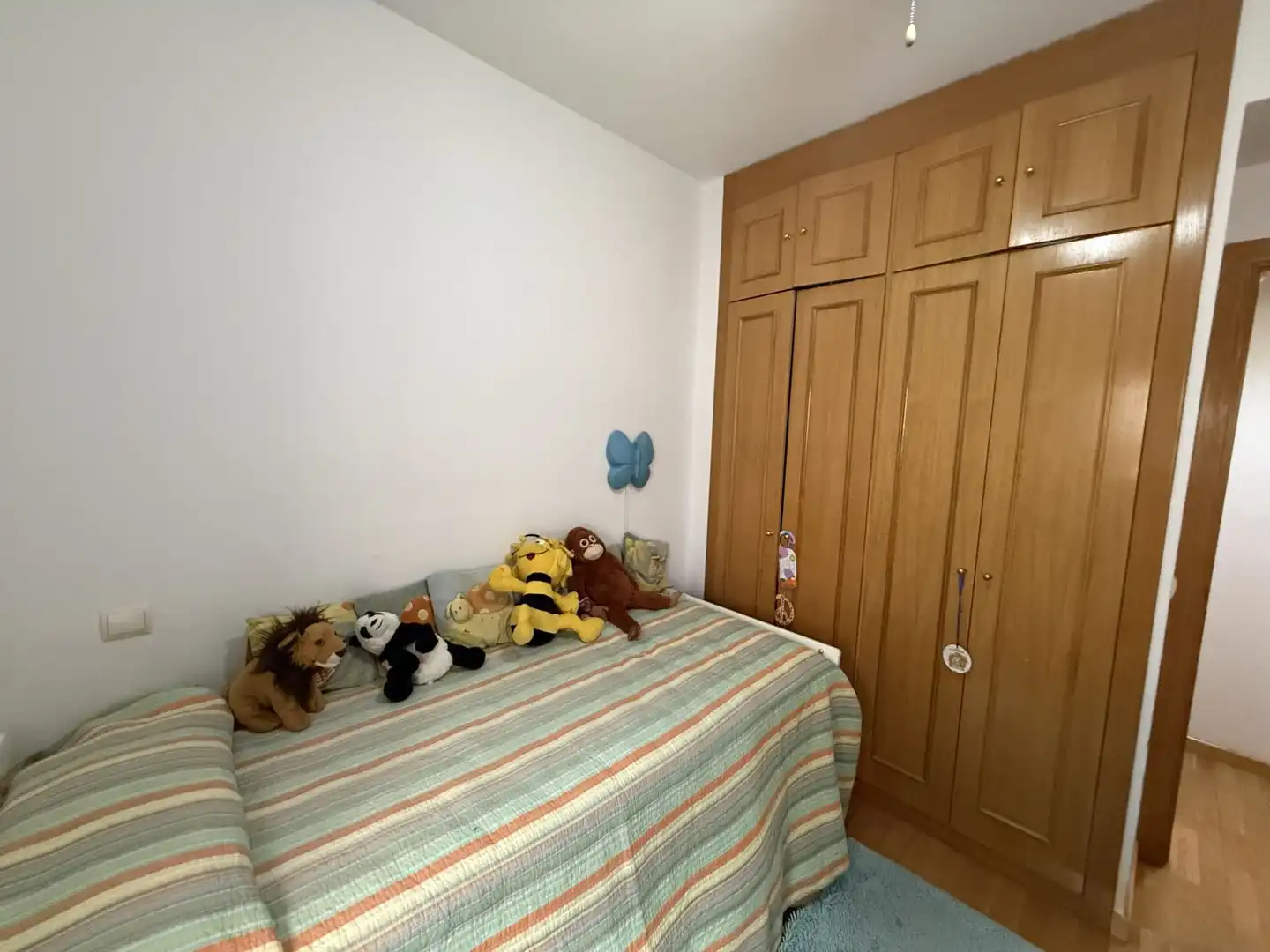 Bedroom of Flat for rent in Las Rozas de Madrid  with Air Conditioner, Parquet flooring and Terrace