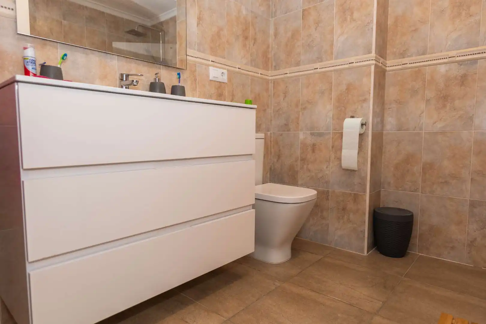 Baño de Casa adosada en venta en Murla con Terraza, Amueblado y Piscina comunitaria