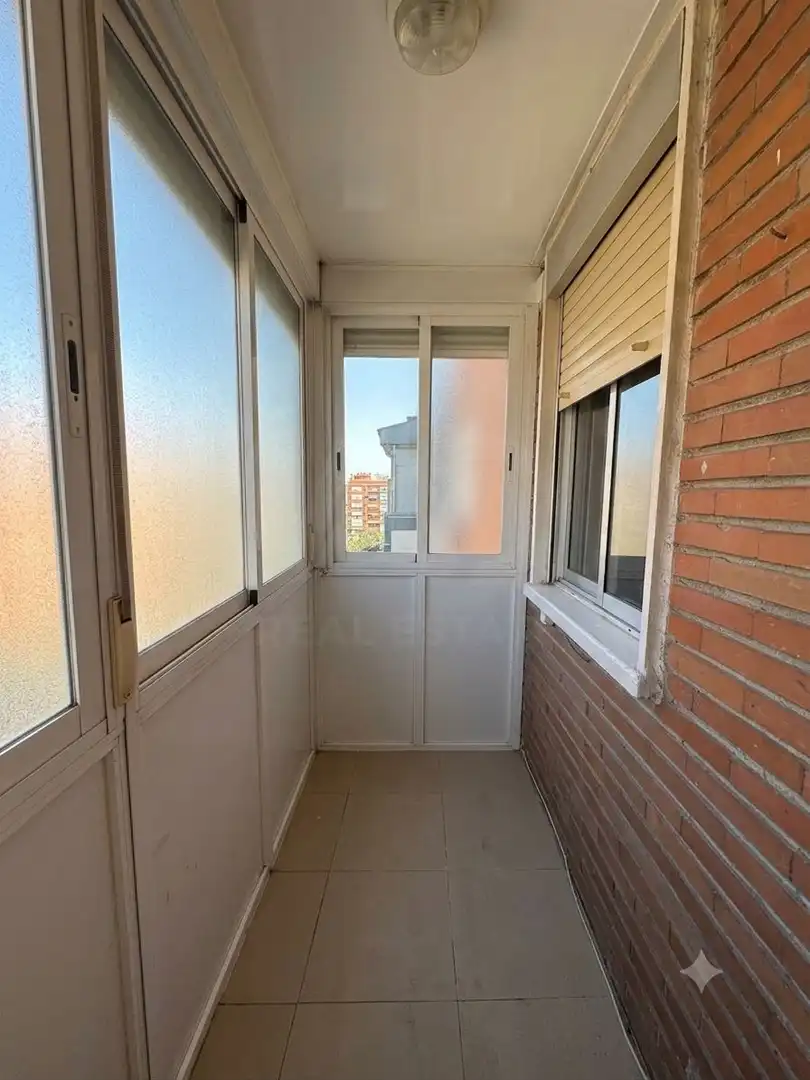 Balcony of Flat for sale in Madrid  with Air Conditioner, Heating and Terrace