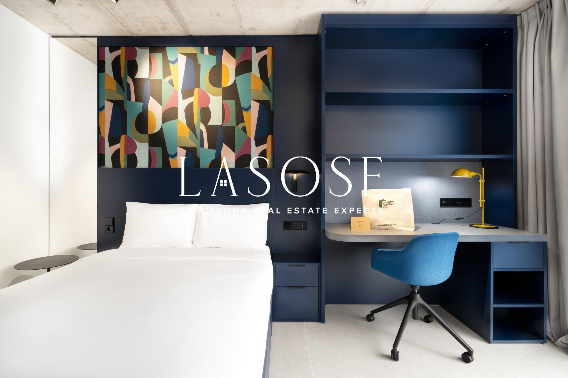 Bedroom of Study to rent in  Barcelona Capital  with Heating and Community pool