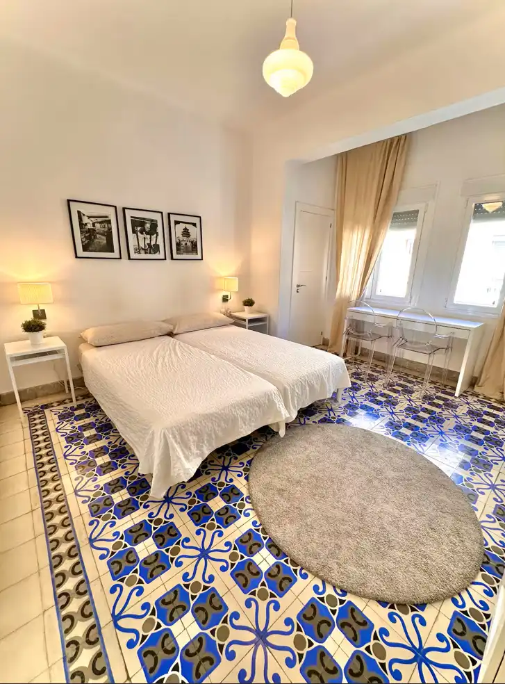 Bedroom of Flat for sale in Málaga  with Air Conditioner, Heating and Furnished
