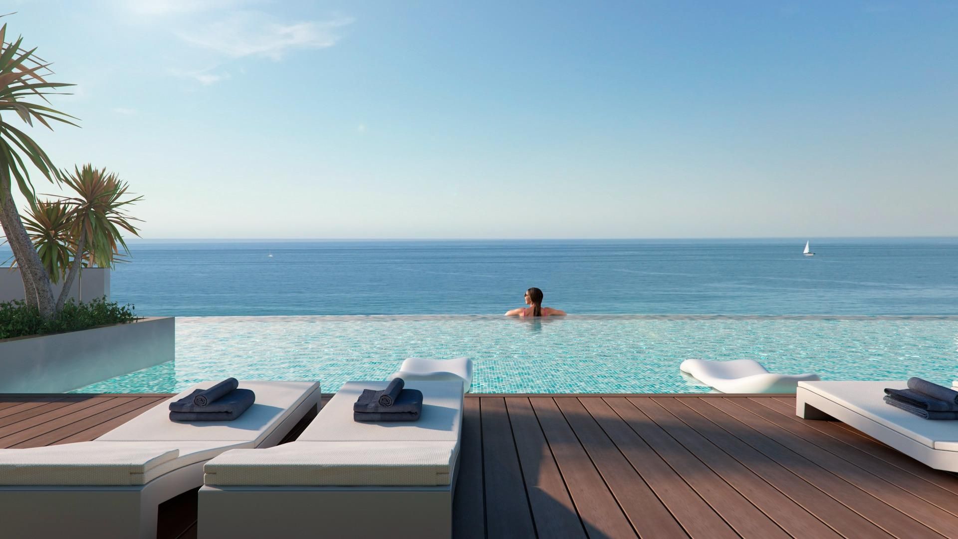 Piscina de Apartamento en venta en Casares con Calefacción, Jardín privado y Terraza