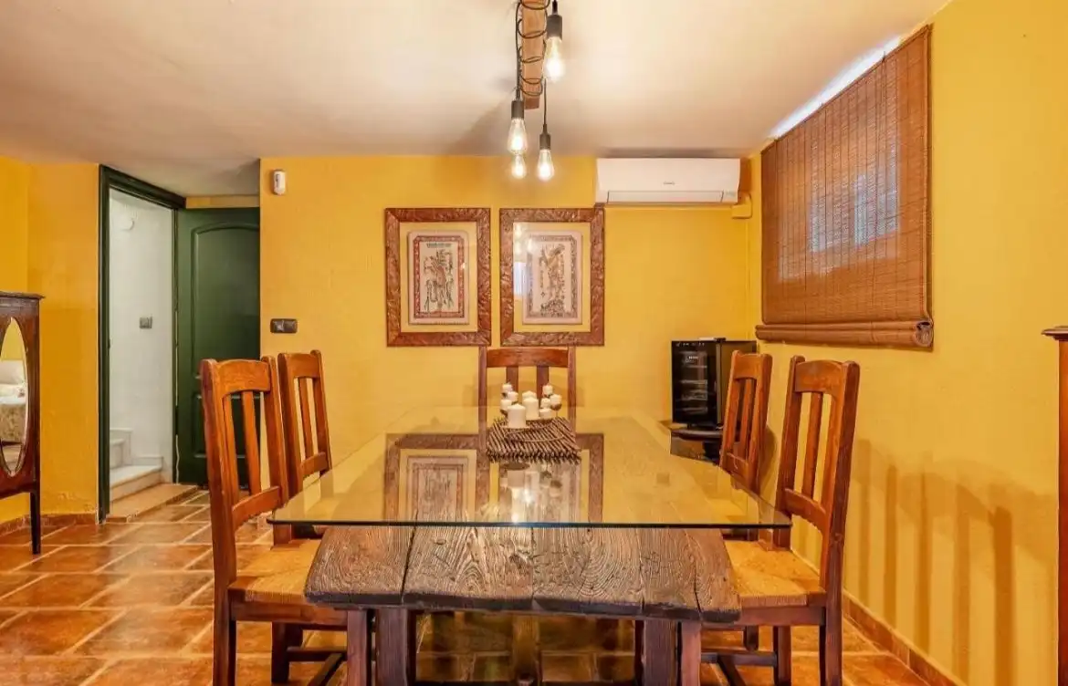 Dining room of Houses for rent in Monachil  with Air Conditioner, Heating and Private garden