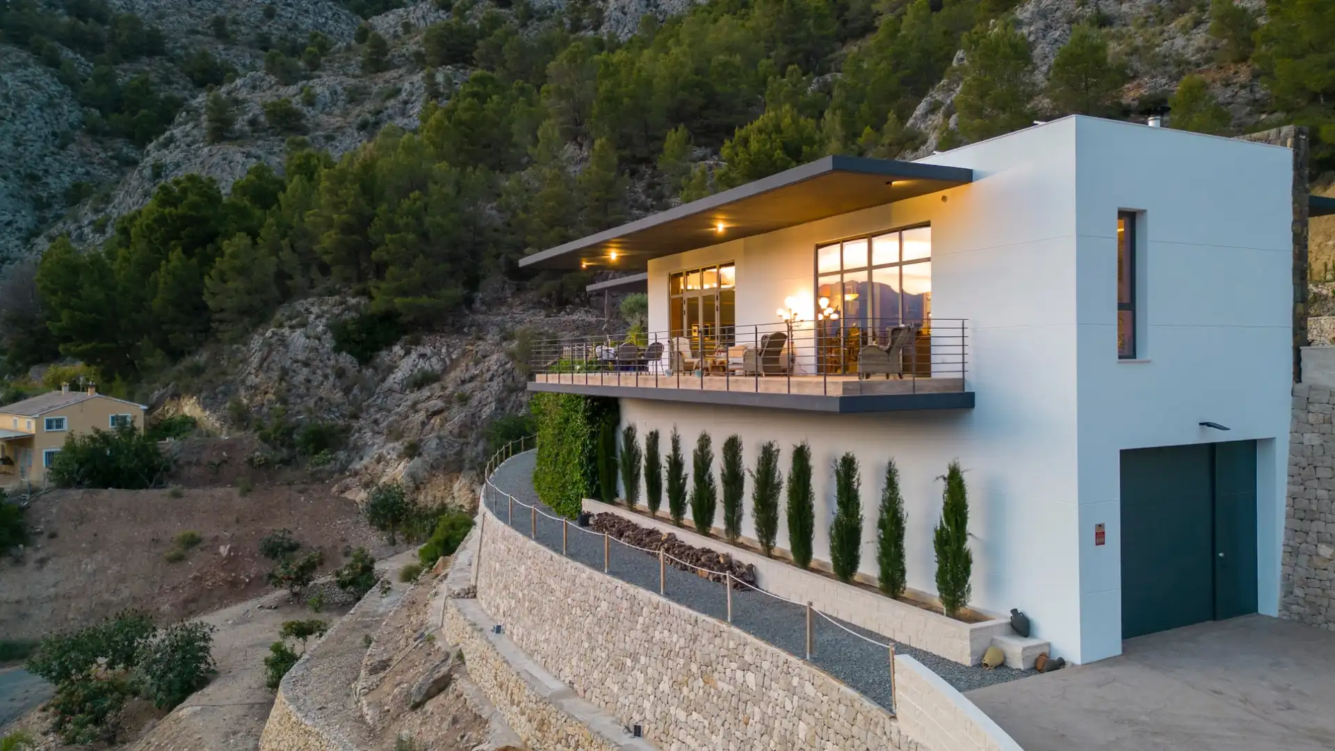 Terraza de Casa o chalet en venta en Callosa d'en Sarrià con Piscina