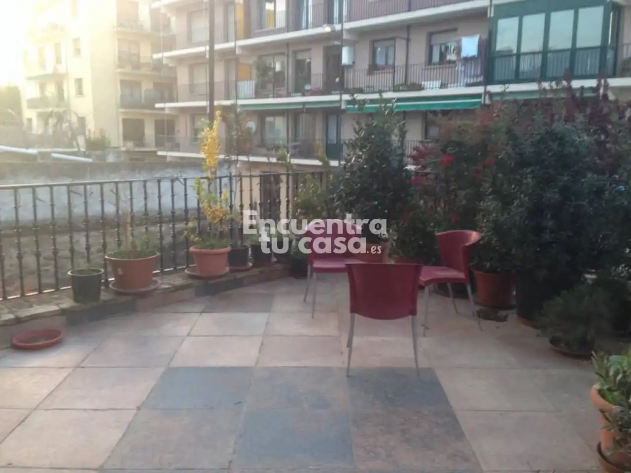 Terraza de Casa o chalet en venta en Puente la Reina / Gares con Calefacción, Terraza y Amueblado