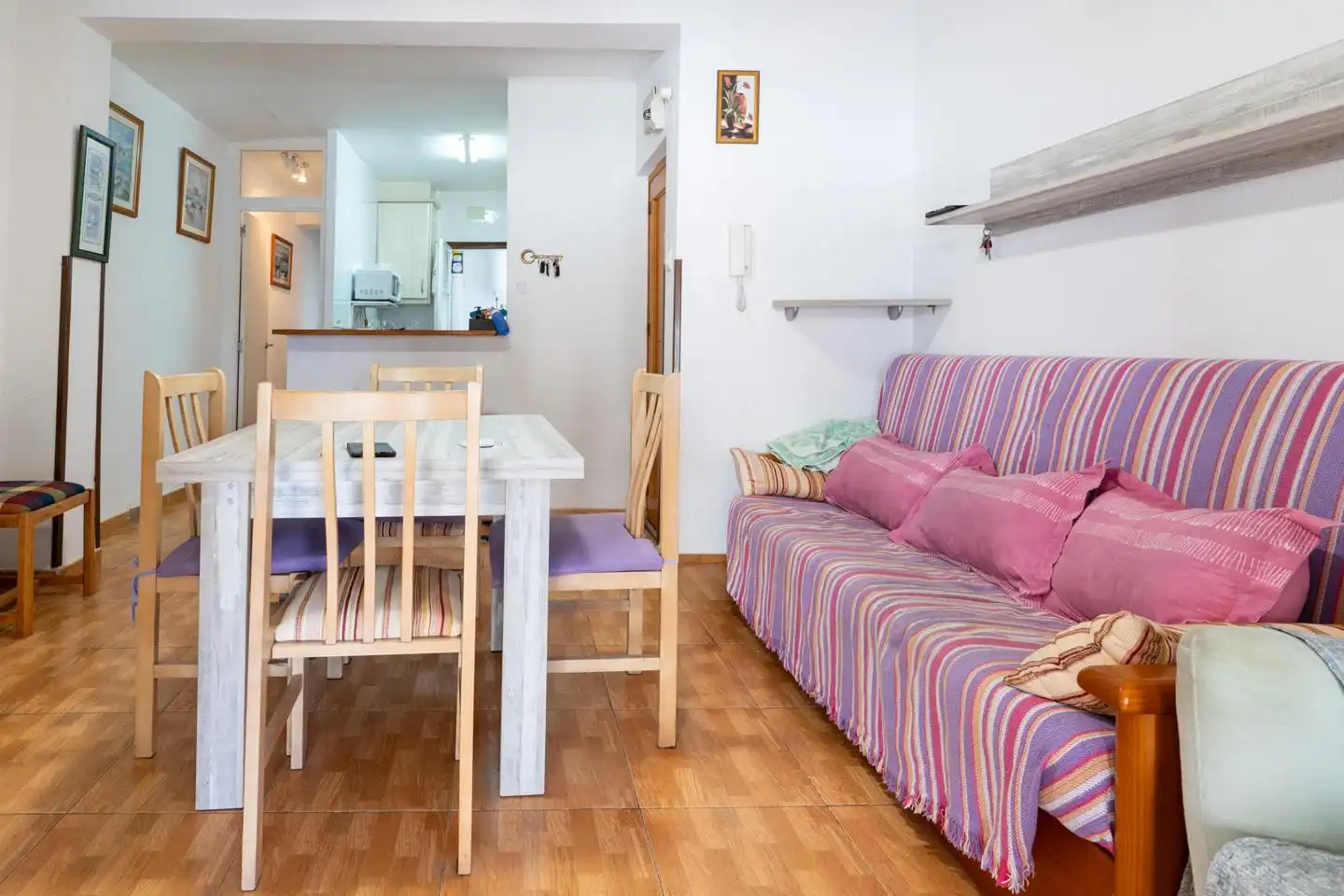 Wohnzimmer von Wohnungen zum Verkauf in Santa Pola mit Terrasse und Möbliert