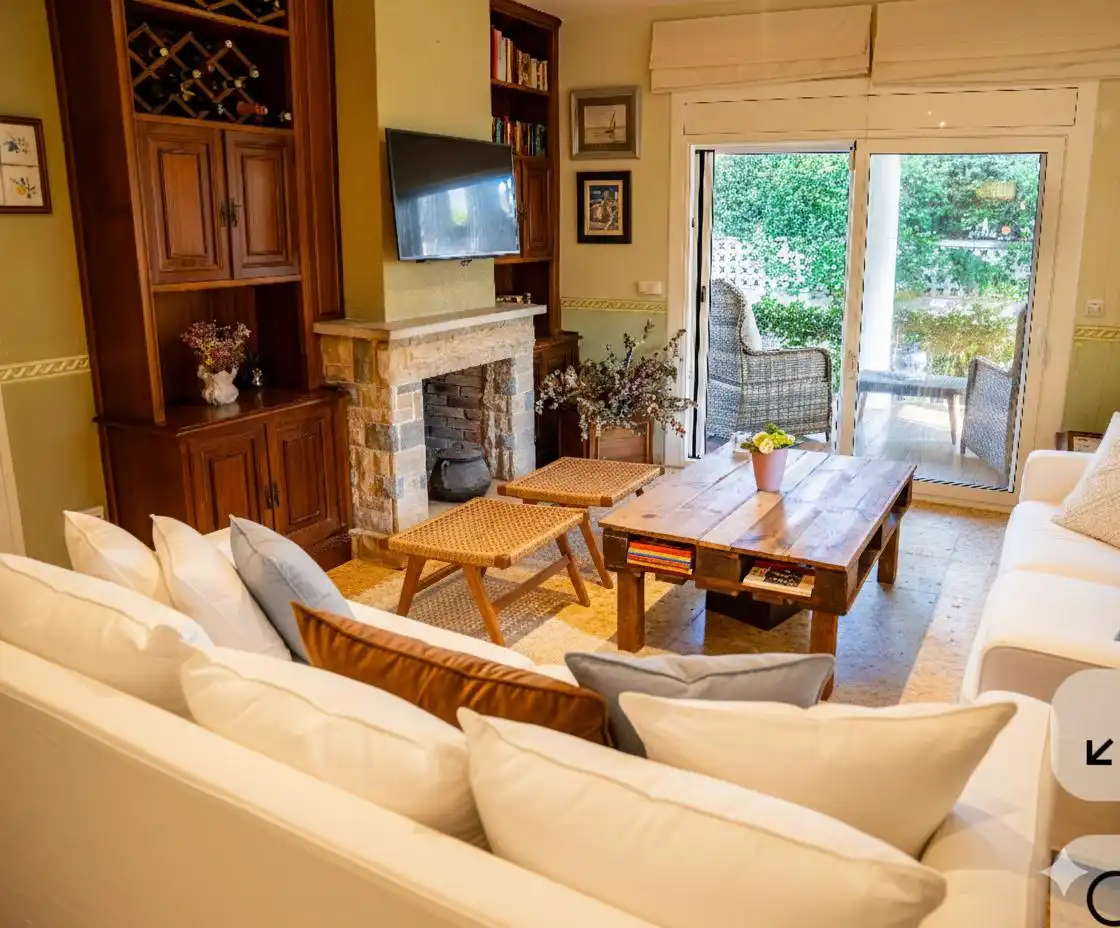 Sala de estar de Casa o chalet en venta en Cambrils con Aire acondicionado, Calefacción y Jardín privado