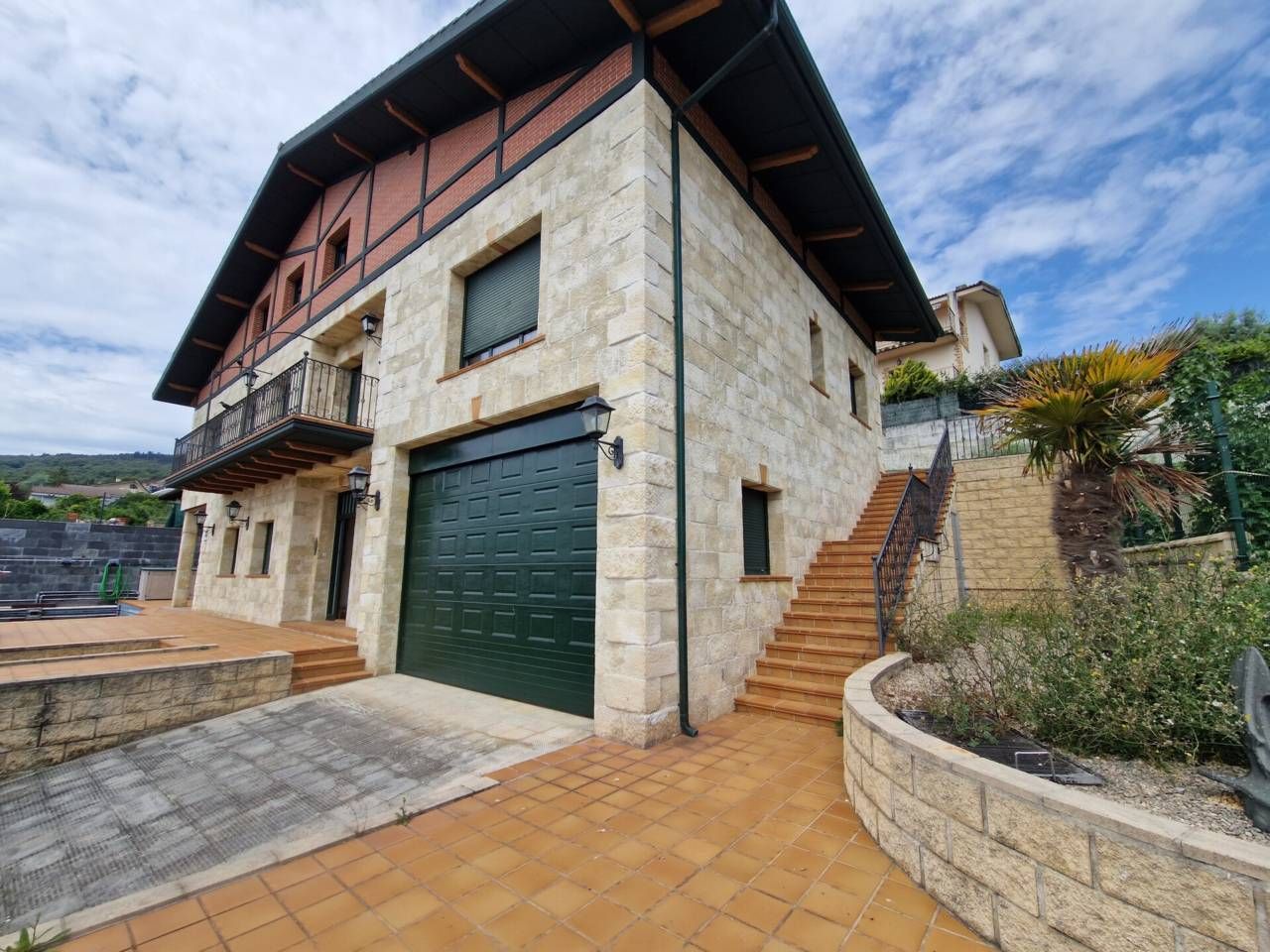 Exterior view of House or chalet for sale in Valle de Mena  with Heating, Private garden and Terrace