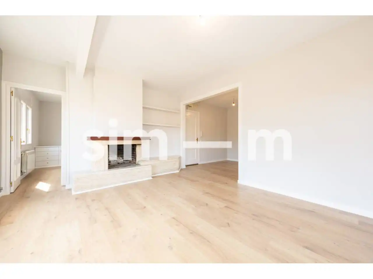 Living room of Flat for sale in Calldetenes  with Heating, Parquet flooring and Terrace