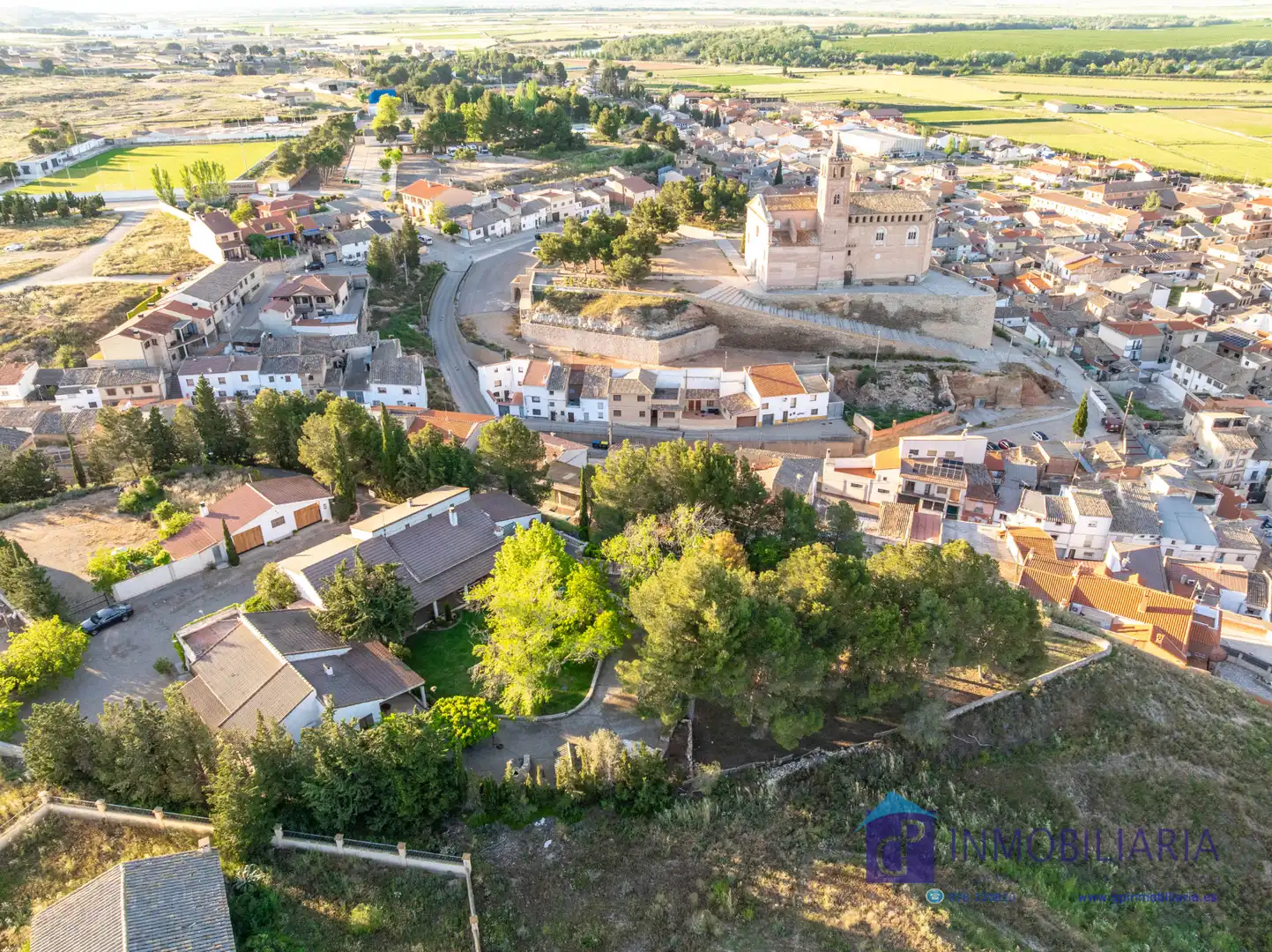 Vista exterior de Casa o chalet en venta en Quinto con Aire acondicionado, Calefacción y Jardín privado