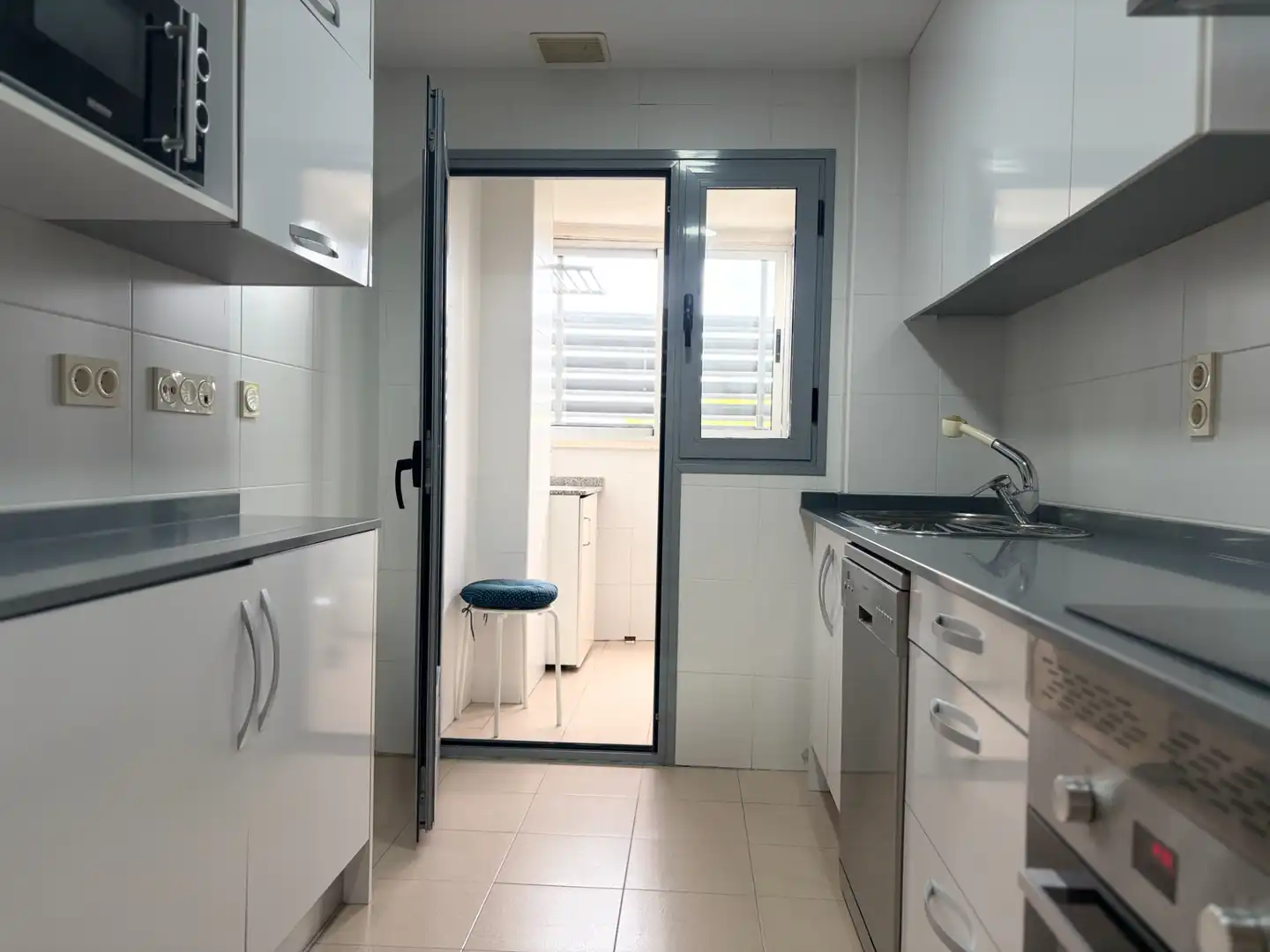 Kitchen of Flat for sale in Murcia  with Air Conditioner, Storage room and Oven