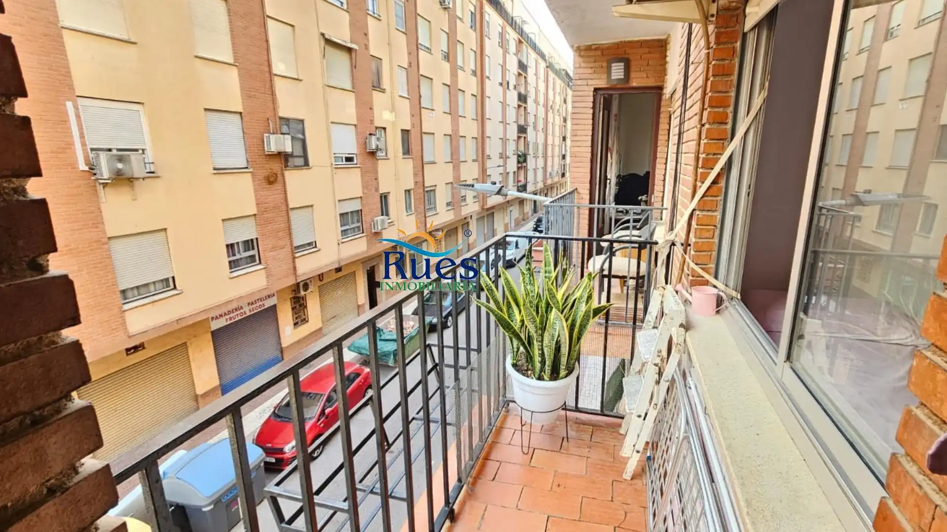Terrasse von Wohnung zum Verkauf in Castellón de la Plana / Castelló de la Plana mit Klimaanlage und Balkon