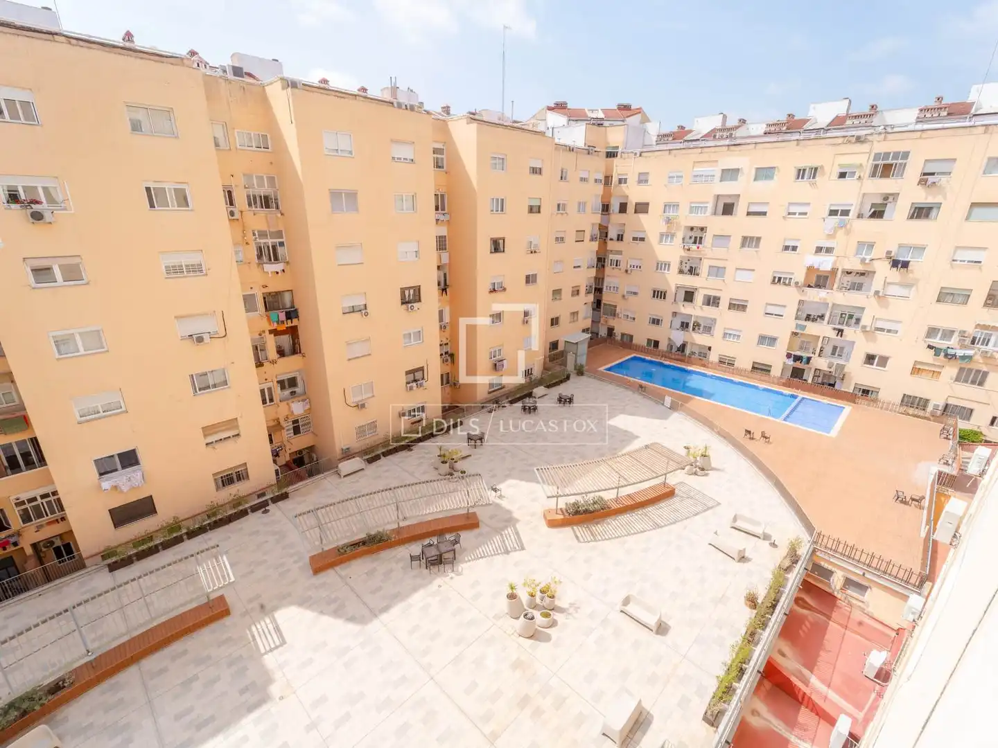 Terrassa de Pis de lloguer en Valencia amb Aire condicionat, Parquet i Terrassa