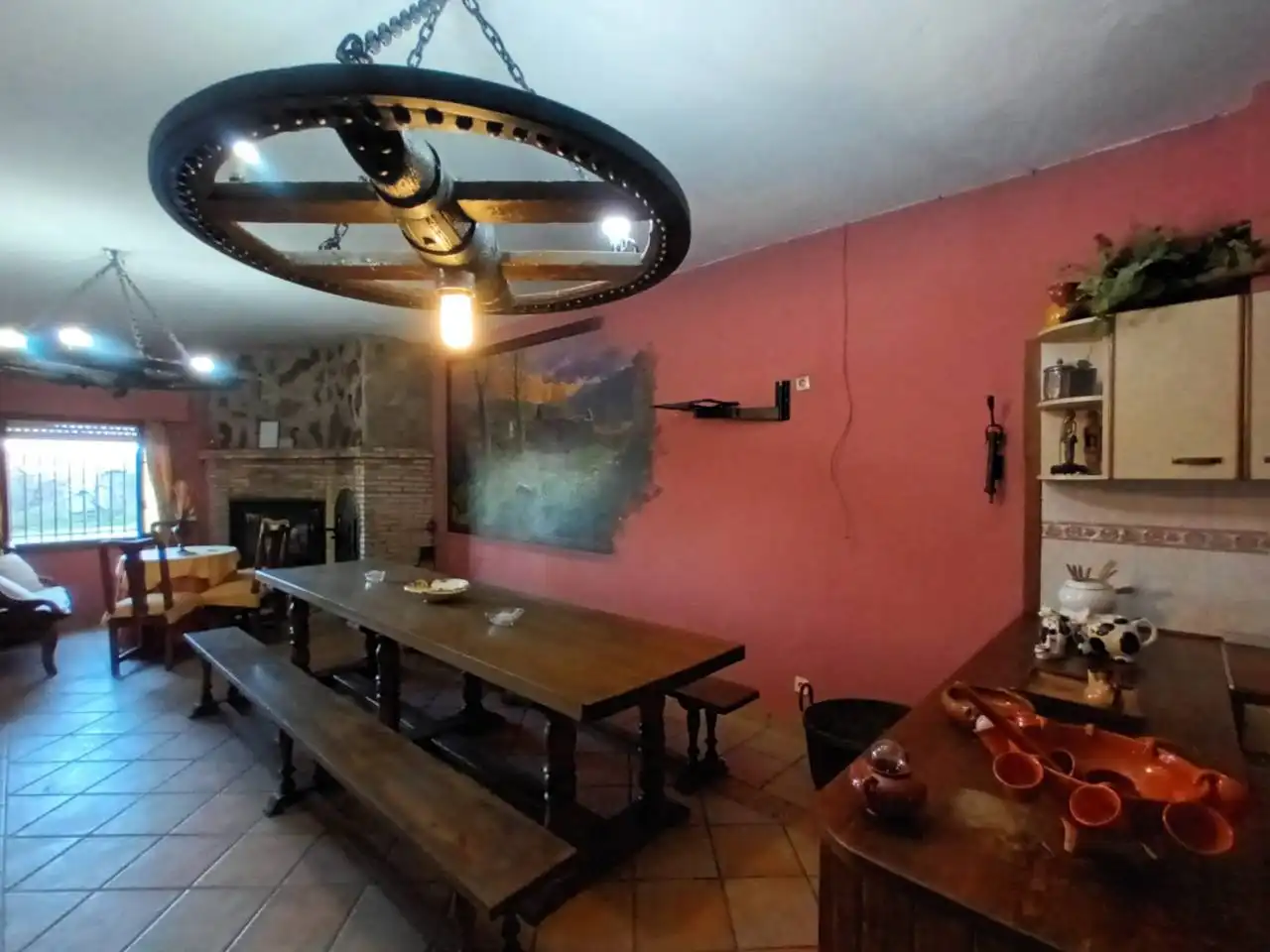 Comedor de Casa o chalet en venta en Alberite con Terraza y Amueblado