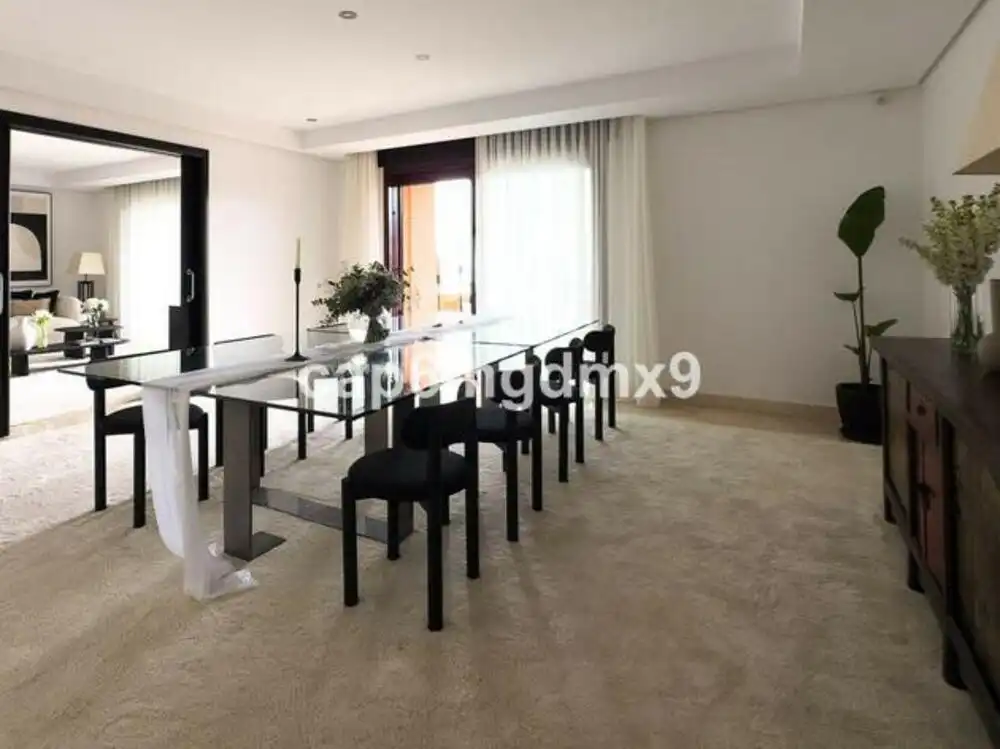 Dining room of Attic for rent in Marbella  with Air Conditioner, Terrace and Storage room